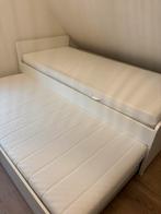 IKEA SLÄKT bed + onderschuifbed, z.g.a.n., Huis en Inrichting, Ophalen, 90 cm, Eenpersoons, Wit
