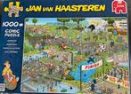 Jan van Haasteren puzzel 1000 stukjes Modderrace, Ophalen, 500 t/m 1500 stukjes, Gebruikt, Legpuzzel