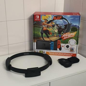 Nintendo SWITCH RingFit DOOS met RING CON & BEEDBAND beschikbaar voor biedingen