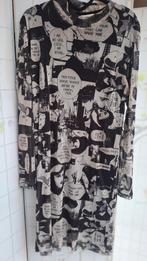 Pop-art jurkje Anna van Toor, Anna van Toor, Zwart, Maat 42/44 (L), Ophalen of Verzenden