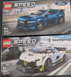 LEGO Koenigsegg Jesko 76900 & Ford Mustang 76920, Ophalen of Verzenden, Nieuw, Complete set, Lego