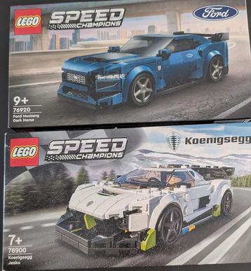 LEGO Koenigsegg Jesko 76900 & Ford Mustang 76920 beschikbaar voor biedingen