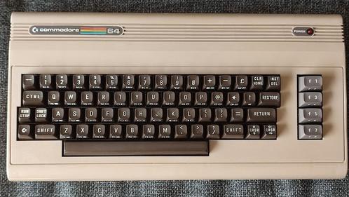 Commodore 64 uit 1984 (chips op sockets), Computers en Software, Vintage Computers, Ophalen of Verzenden