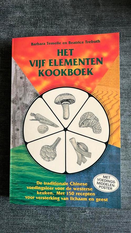 B. Temelie - Het vijf elementen kookboek, Boeken, Wetenschap, Zo goed als nieuw, Ophalen of Verzenden