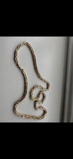 14K Gouden Koningsketting, Ophalen of Verzenden, Zo goed als nieuw, Goud, Goud