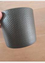 Bloempot zwart rond Ewi Dot Era Pot keramiek € 25 nu €14,95!, Rond, Ophalen of Verzenden, Zo goed als nieuw, Minder dan 25 cm