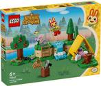 40% Korting op Animal Crossing 77047 Kamperen met Bunnie, Ophalen of Verzenden, Nieuw, Complete set, Lego