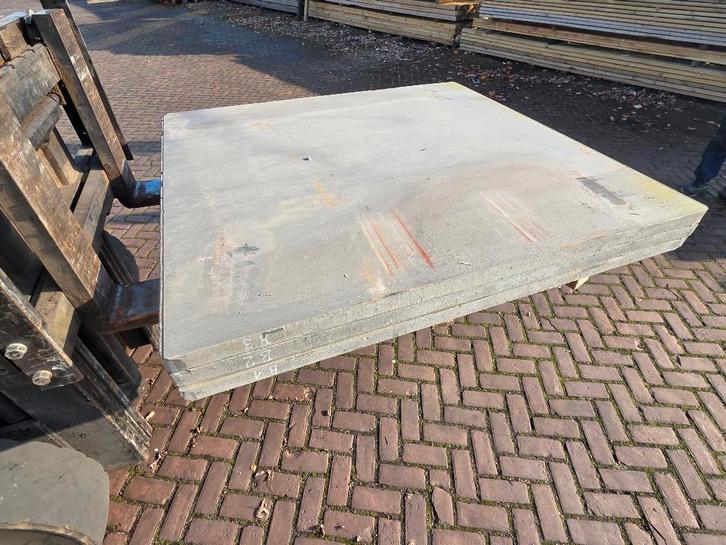 3 Kunststof Steenschotten 145 x 155 x 5 cm - nr: D75, Tuin en Terras, Palen, Balken en Planken