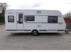 Dethleffs Aero 510 ER met lengtebedden, Caravans en Kamperen, Caravans, Koelkast, Bedrijf, Dethleffs, Overige typen