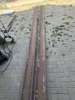 Ijzeren dakgoten 6,5m lang, Doe-het-zelf en Verbouw, Dakpannen en Dakbedekking, Ophalen, Gebruikt, Overige typen, 15 m² of meer