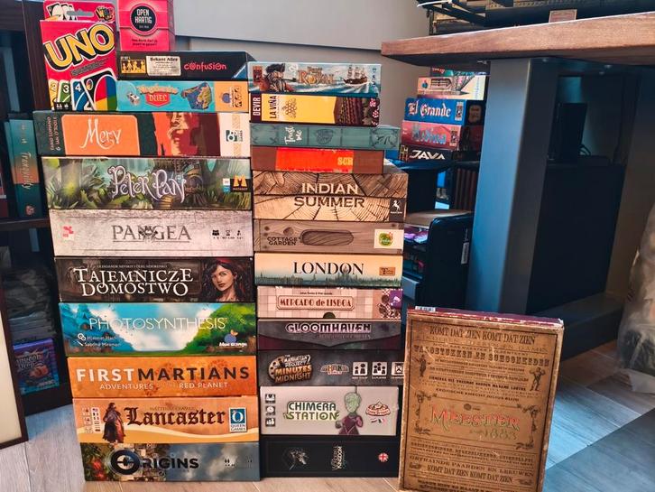 Grote verzameling bordspellen - Nieuw/Ongespeeld, Hobby en Vrije tijd, Gezelschapsspellen | Bordspellen, Nieuw, Een of twee spelers