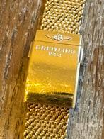 Milanese 24mm vergulde band 19cm Breitling., Sieraden, Tassen en Uiterlijk, Ophalen of Verzenden, Gebruikt