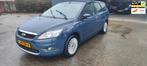 Ford Focus Wagon 1.8 Limited bj 2010 clima/navi, 125 pk, Gebruikt, 4 cilinders, Blauw
