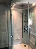 Stoomcabine met massagejets en regendouche, Ophalen, Gebruikt, Met douche