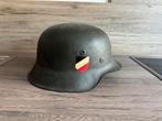 Ww2 Helm Helmet M42 Wehrmacht German, Verzenden, Landmacht, Duitsland, Helm of Baret