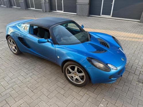 Lotus Elise S1 1.8-16V uit 2001 in orginele staat, Auto's, Lotus, Particulier, Elise, Benzine, Cabriolet, Handgeschakeld, Blauw