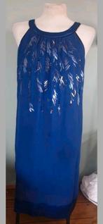 Steps feestelijk blauw jurk, Kleding | Dames, Jurken, Blauw, Knielengte, Maat 38/40 (M), Ophalen of Verzenden