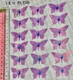 Vlinder stansjes div kleuren en soorten, Ophalen of Verzenden, Nieuw, Overige thema's, Overige typen