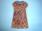 Br@nd jurk giraffenprint draagmaat 128, Kinderen en Baby's, Br@nd, Meisje, Ophalen of Verzenden, Zo goed als nieuw