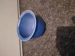 1 x blauwe bloempot te koop, Rond, Nieuw, Binnen, Ophalen of Verzenden