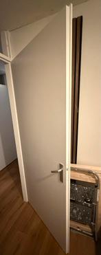Opdekdeur 211,5x93 inclusief hang en sluit zgan!, Doe-het-zelf en Verbouw, 80 tot 100 cm, Binnendeur, Ophalen of Verzenden, Zo goed als nieuw