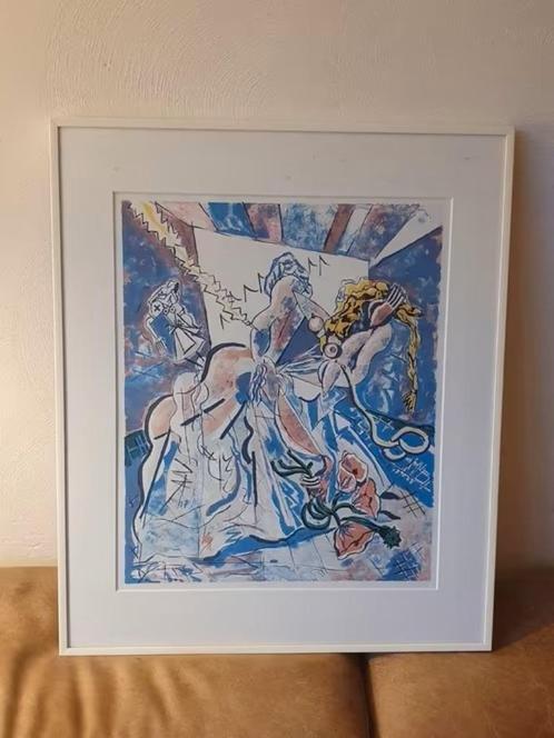 litho Ysbrant van Wijngaarden Zonder titel., Antiek en Kunst, Kunst | Litho's en Zeefdrukken, Ophalen