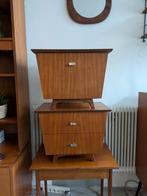 2 vintage retro nachtkastjes jaren 60, Ophalen