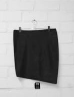 BA&SH - Mooie 100% leren rok maat 1/36 - Nieuw €360 - BASH, Zwart, Nieuw, Ophalen of Verzenden, Ba&sh