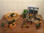 PLAYMOBIL UITGEBREID DIERVOEDERSTATION  🐵 🙉  SUPERSET !!, Kinderen en Baby's, Gebruikt, Ophalen of Verzenden