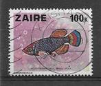 Zaire 1978  Vis, Verzenden, Overige landen, Gestempeld