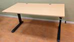 Bureau 160x80 in hoogte verstelbaar dmv slinger (62 - 85cm), Ophalen, In hoogte verstelbaar, Gebruikt, Bureau