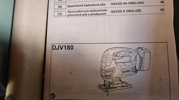 Makita inlay voor decupeerzaag DJV180 beschikbaar voor biedingen
