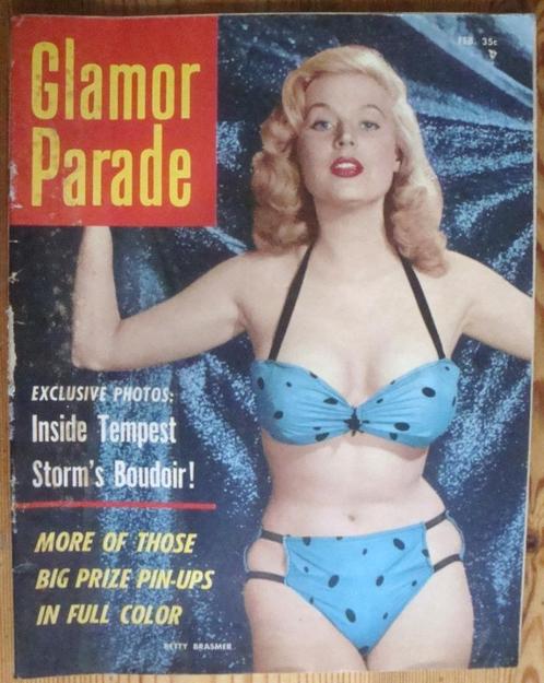 Glamor Parade february 1957, Glamour, pin-up, advertenties,, Verzamelen, Tijdschriften, Kranten en Knipsels, Tijdschrift, Buitenland