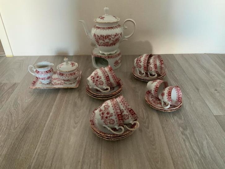 Seltman Theresia rood servies, Antiek en Kunst, Antiek | Servies los, Ophalen of Verzenden