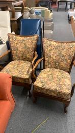 2 retro fauteuil, Ophalen of Verzenden, Zo goed als nieuw