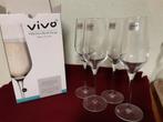 3x4 champagneglazen Vivo Villeroy en Boch kerst, Ophalen of Verzenden, Zo goed als nieuw, Bierglas