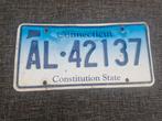 Connecticut kentekenplaat USA Nummerbord Nummerplaat License, Ophalen of Verzenden, Gebruikt, Auto's