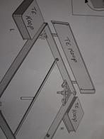 Auping Match nachtkastjes + hoofdbord., Huis en Inrichting, Slaapkamer | Nachtkastjes, Ophalen, 65 cm of meer