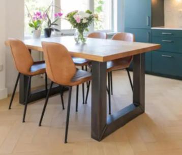 Eetkamertafel, tafel, eikenhout beschikbaar voor biedingen
