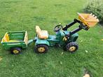 John deere traptrekker met voorlader en wagen, Kinderen en Baby's, Ophalen, Gebruikt, Overige merken