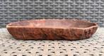 Bonsai schaal bruin tinten ongeglazuurd 21x12,3x3,2, Tuin en Terras, Ophalen of Verzenden, Zo goed als nieuw, Overige vormen, Aardewerk