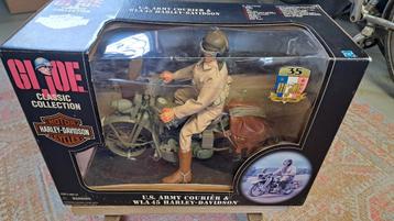 GI JOE, U.S. army courier,Hasbro, Harley wla wlc liberator. beschikbaar voor biedingen
