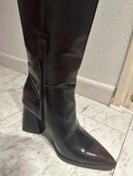 Stradivarius Laarzen met Hak, Ophalen, Zo goed als nieuw, Bruin, Hoge laarzen