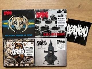 Dead Head CDs NL Thrash Metal 1989-2022 + sticker, Cd's en Dvd's, Cd's | Hardrock en Metal, Ophalen of Verzenden, Nieuw in verpakking