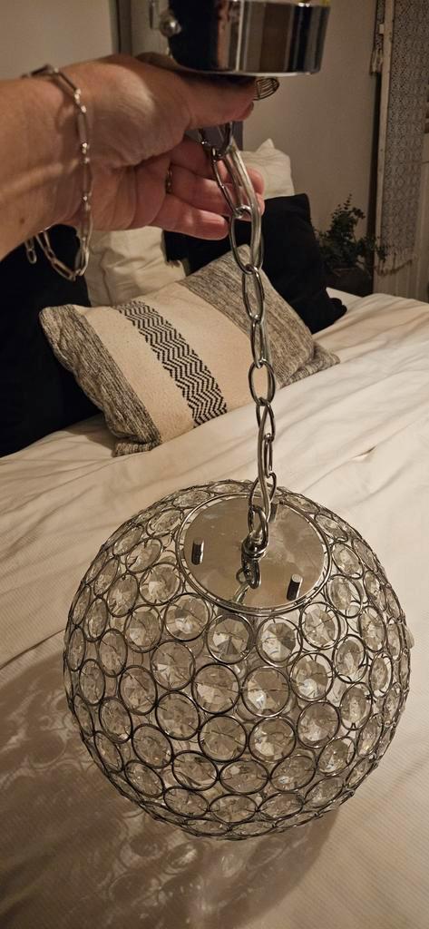 Sfeervolle Hanglamp met Acryl Stenen, Huis en Inrichting, Lampen | Hanglampen, Ophalen