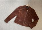 Saopaulo sao paulo suède jas jack maat 42, Kleding | Dames, Jassen | Winter, Bruin, Maat 42/44 (L), Ophalen of Verzenden, Zo goed als nieuw
