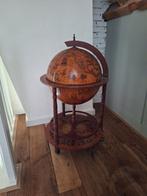 Antieke globe drankmeubel, Ophalen, Zo goed als nieuw