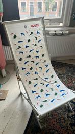 BOSCH opklapbare strandstoel tuinstoel campingstoel kampeer, Ophalen, Zo goed als nieuw