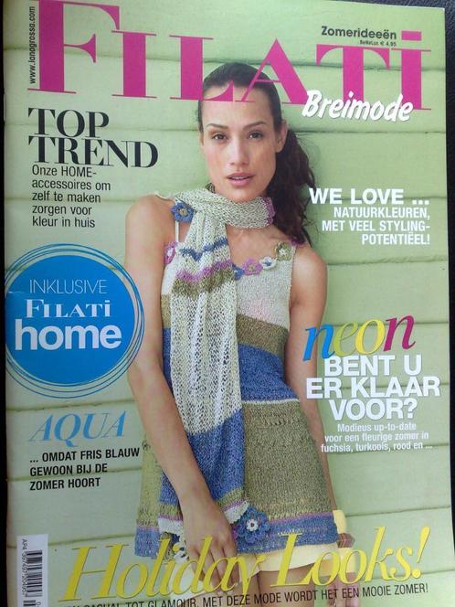 Lana Grossa Filati breien & haken Uitgave 44, Hobby en Vrije tijd, Breien en Haken, Zo goed als nieuw, Breien of Haken, Patroon of Boek