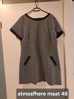 Jurk atmosphere maat 48, Kleding | Dames, Ophalen of Verzenden, Zo goed als nieuw, Maat 46/48 (XL) of groter, Zwart
